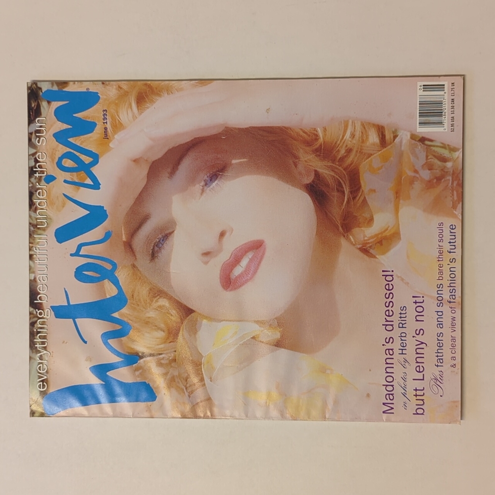Interview Magazine June 1993 Madonna